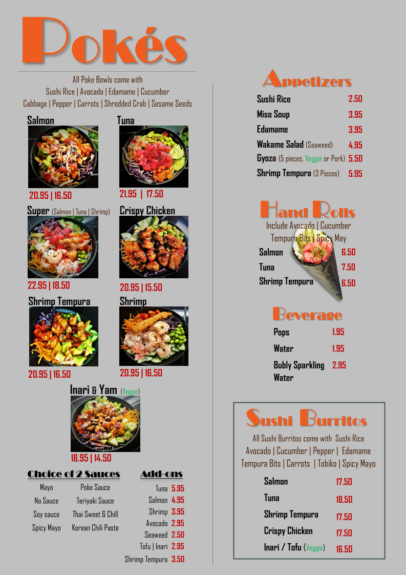 Menu photo 1