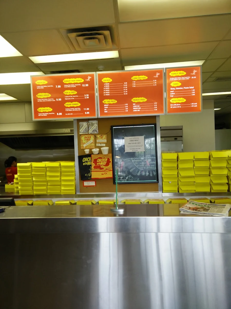 Menu, Chicken on the Way