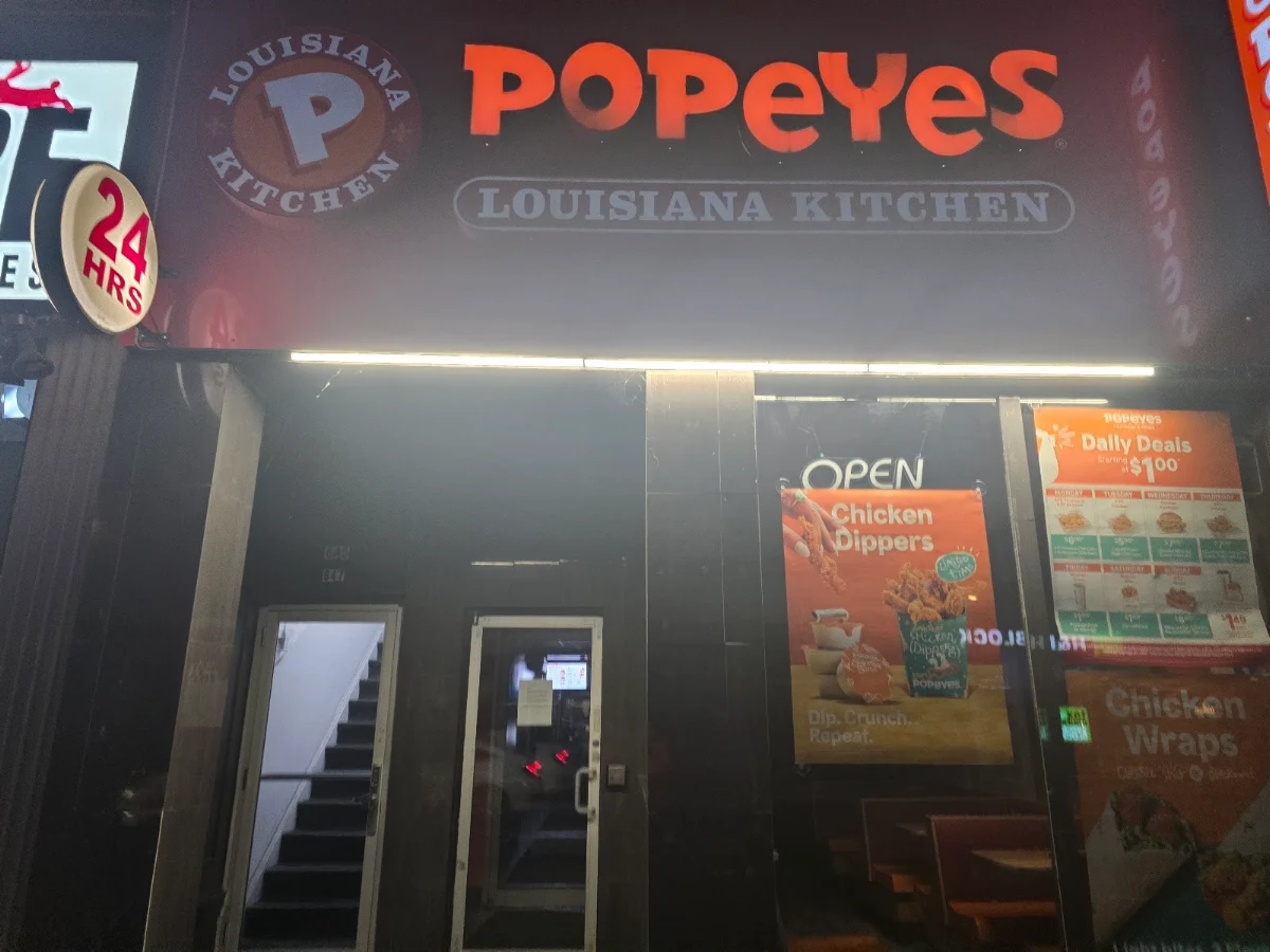 Menu, Popeyes