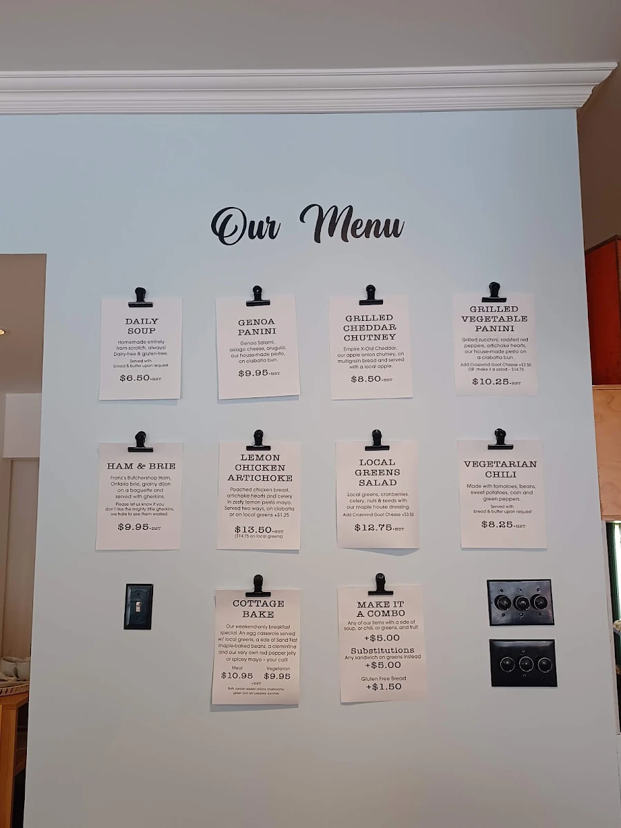 Menu, K Okay Café & Roasters