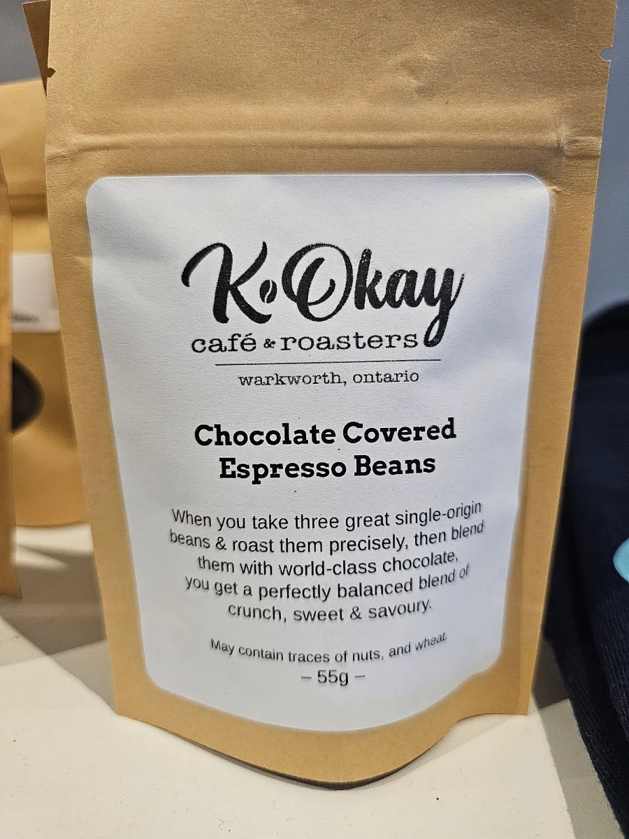 Menu, K Okay Café & Roasters