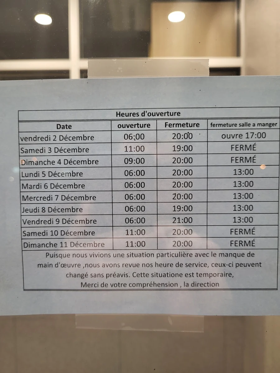 Menu, McDonald's