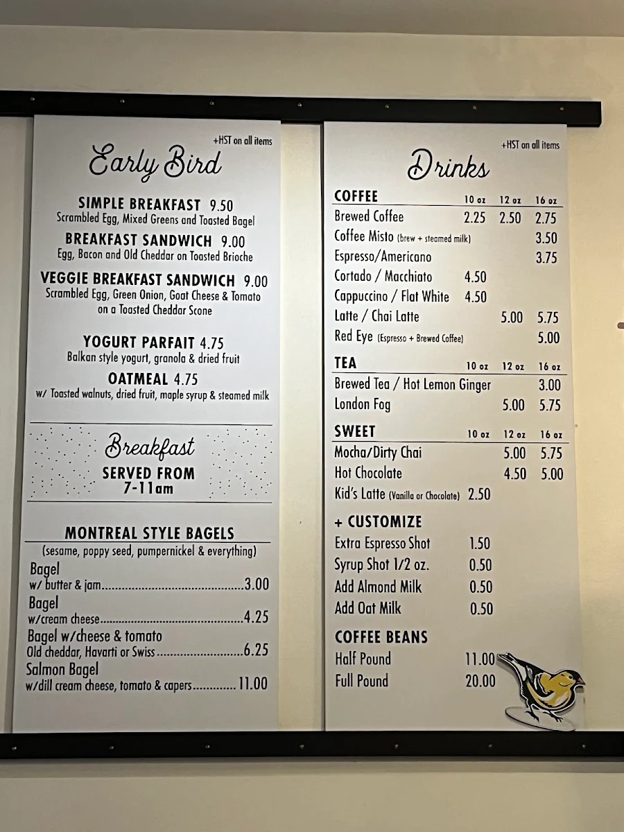 Menu, Might & Main