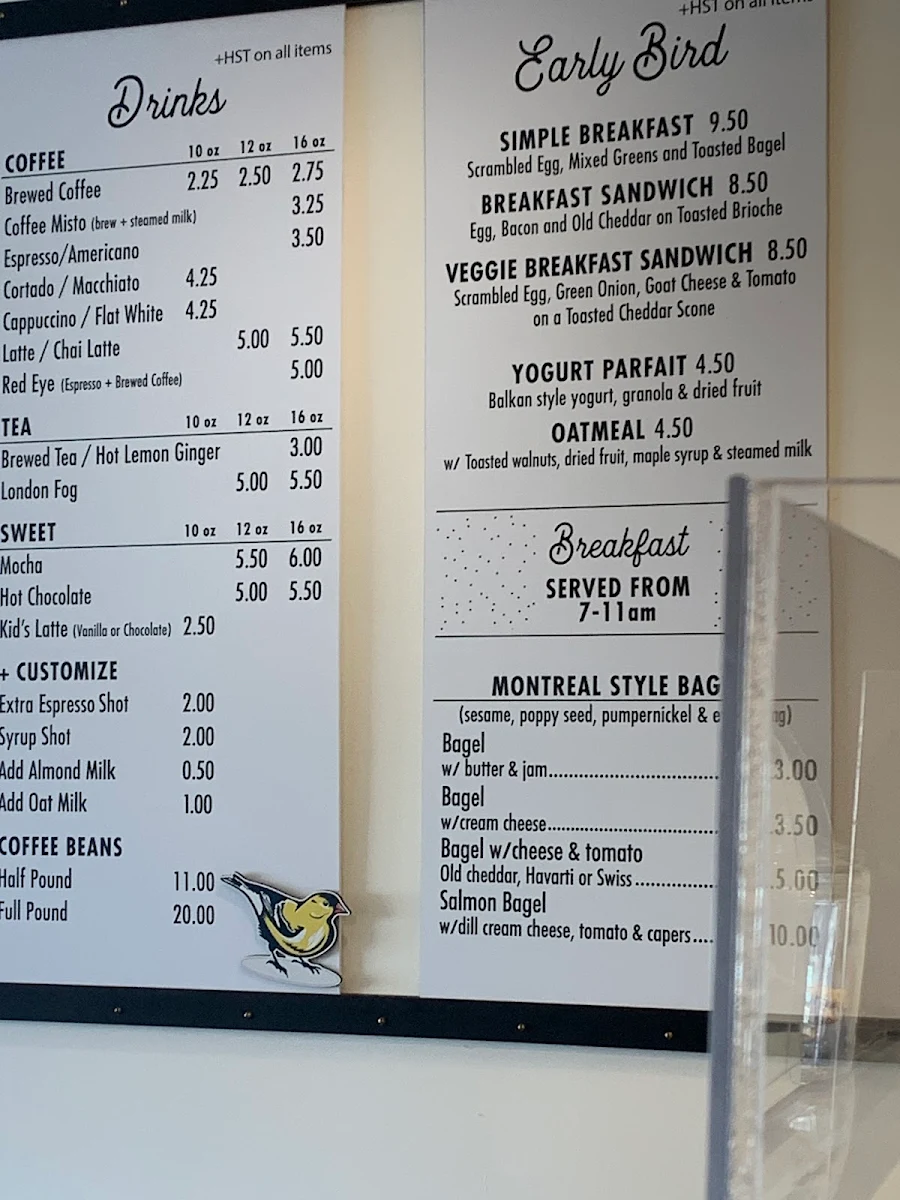 Menu, Might & Main