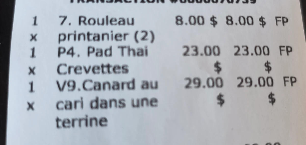 Menu, Restaurant Pho Mont Royal ( apportez votre vin BYOW )