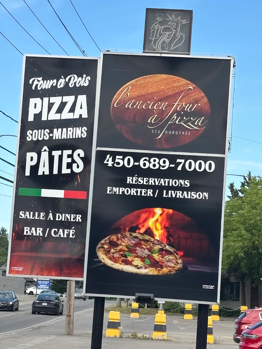 Menu, Ancien Four A Pizza