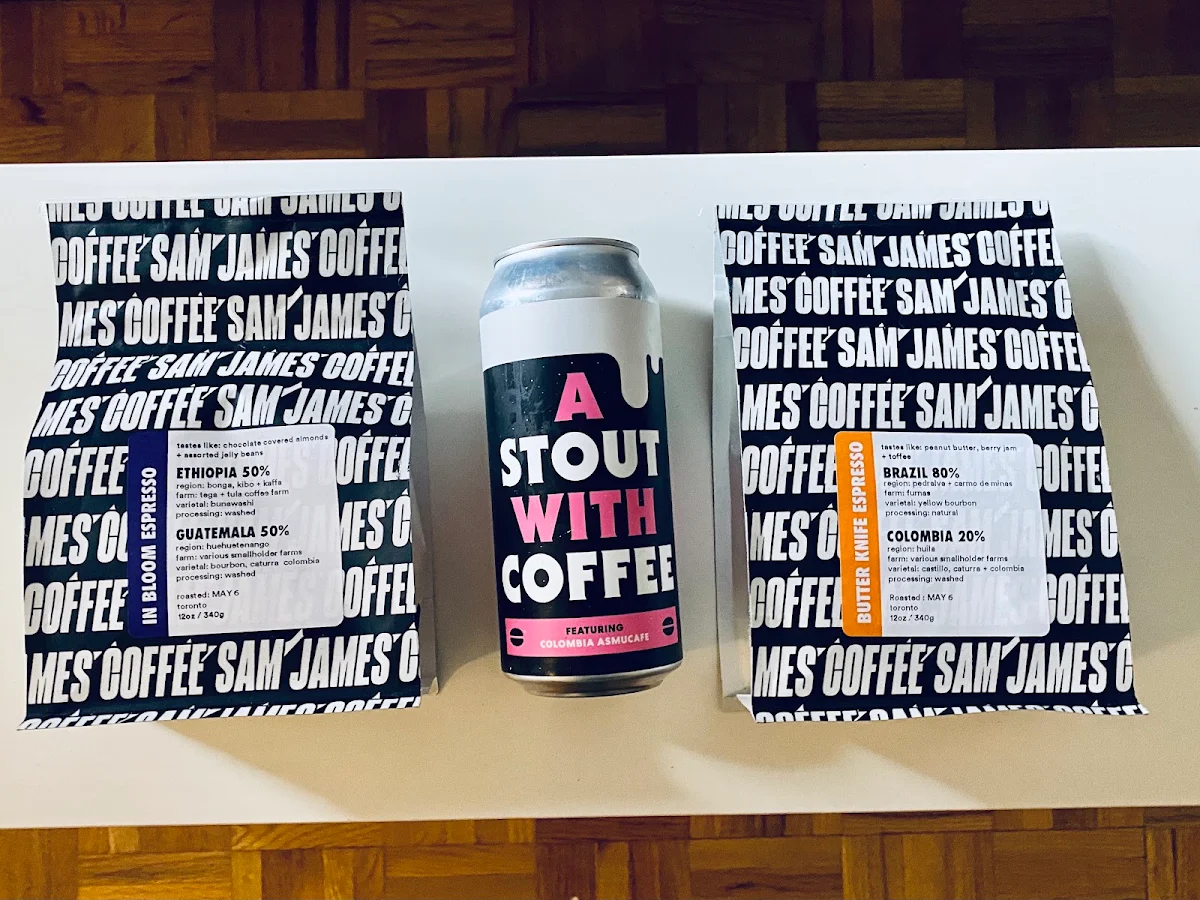 Menu, Sam James Coffee Bar OZ