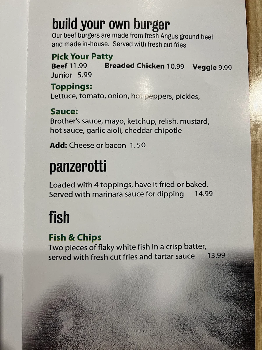 Menu photo 1