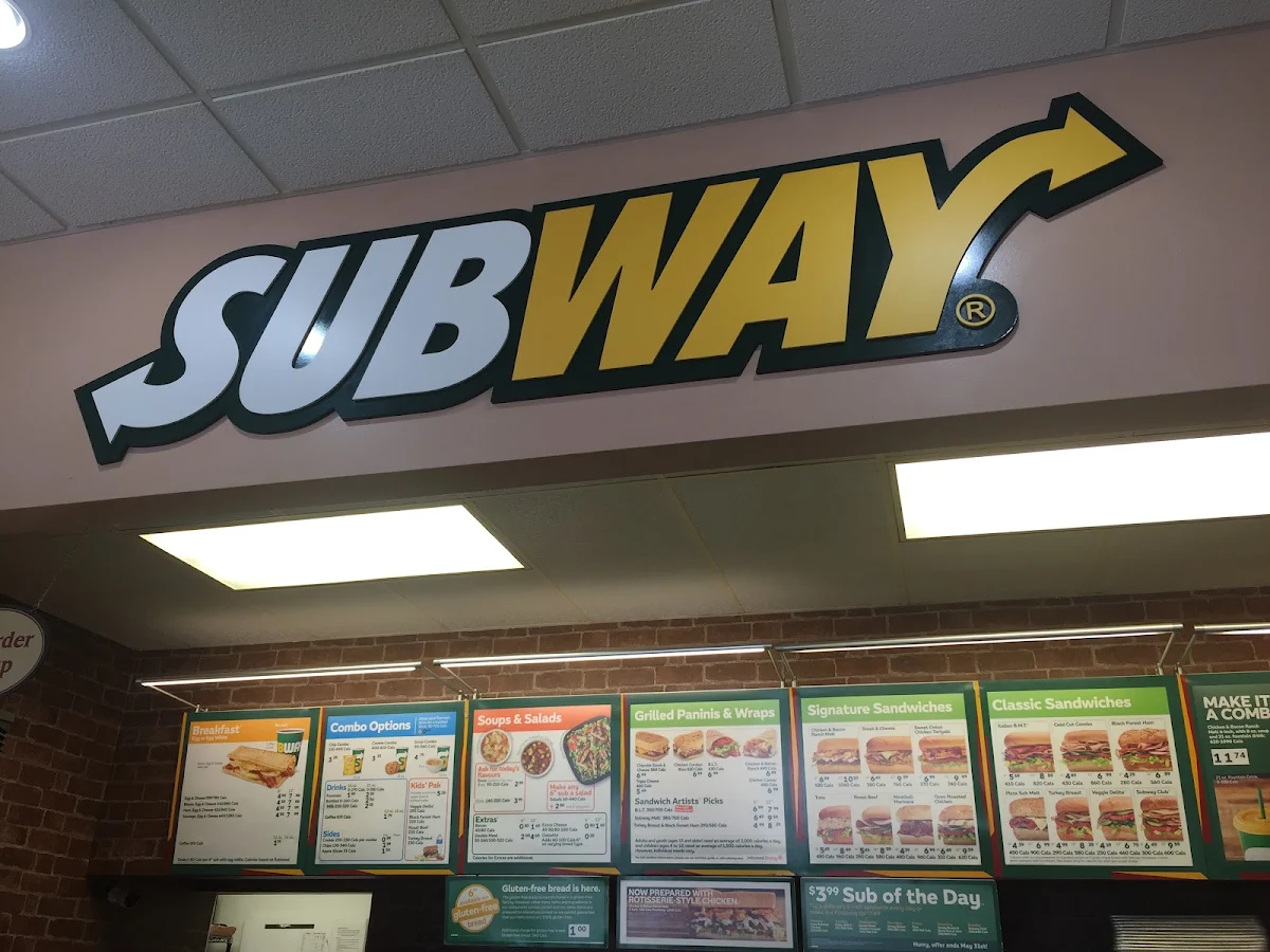 Menu, Subway