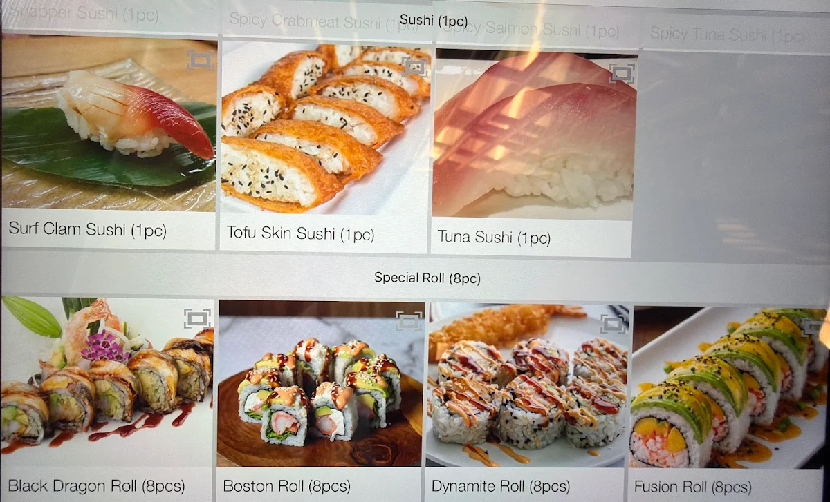 Menu, Fusion Sushi & Thai Restaurant