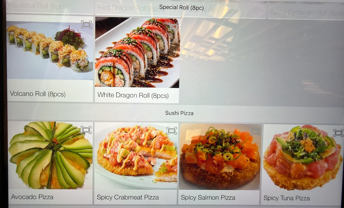 Menu, Fusion Sushi & Thai Restaurant