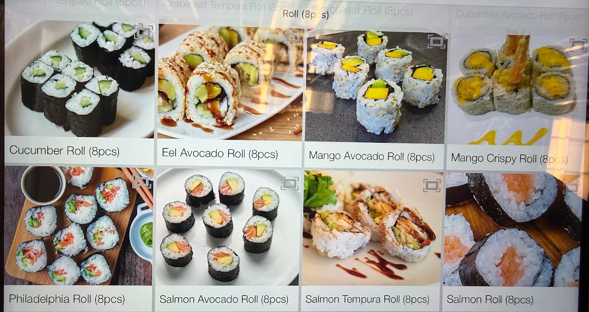 Menu, Fusion Sushi & Thai Restaurant