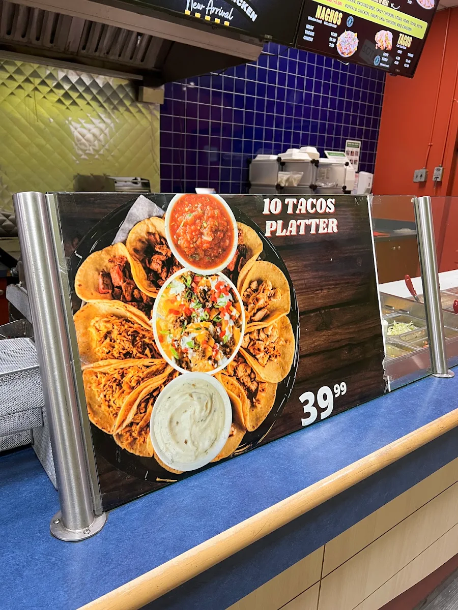 Menu, Burritoz Fresh Mexican Grill