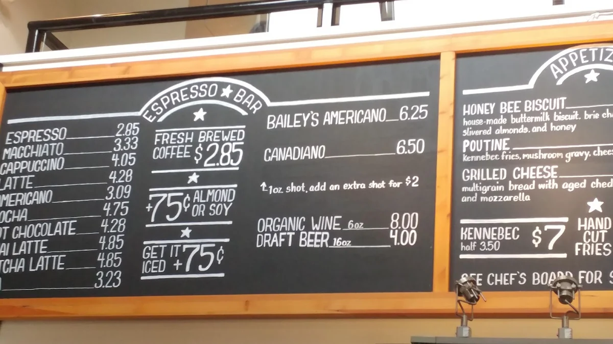 Menu, Off the Tracks - Cafe & Bistro