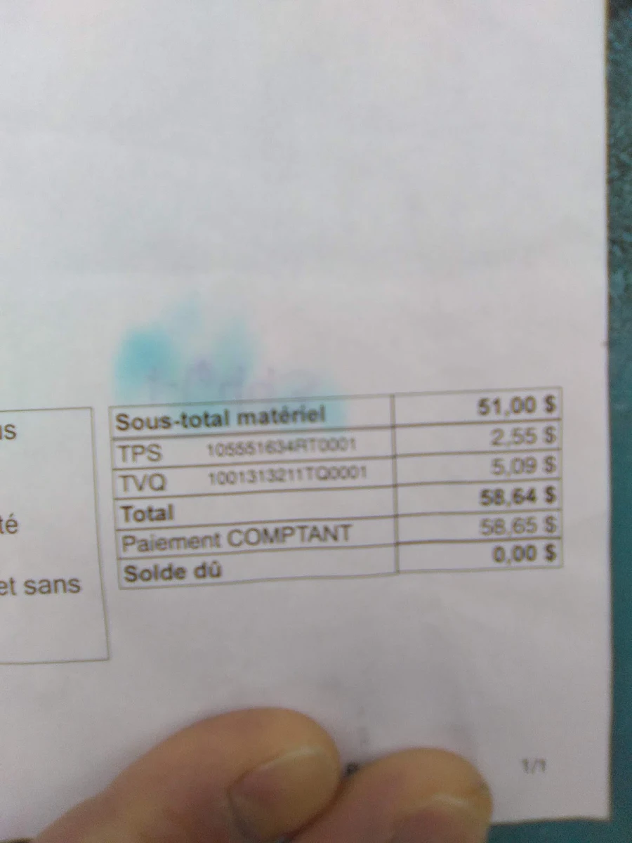 Menu, Tim Hortons