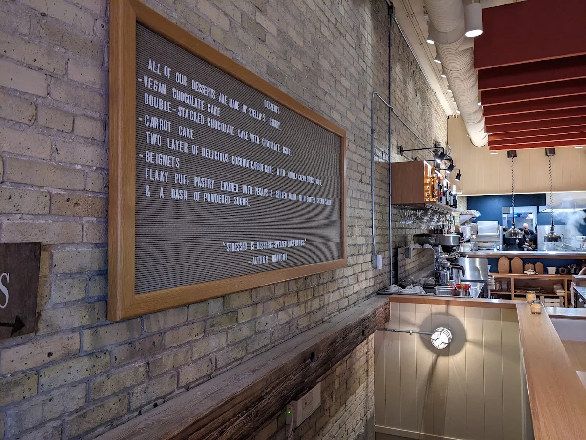Menu, Kevin's Bistro