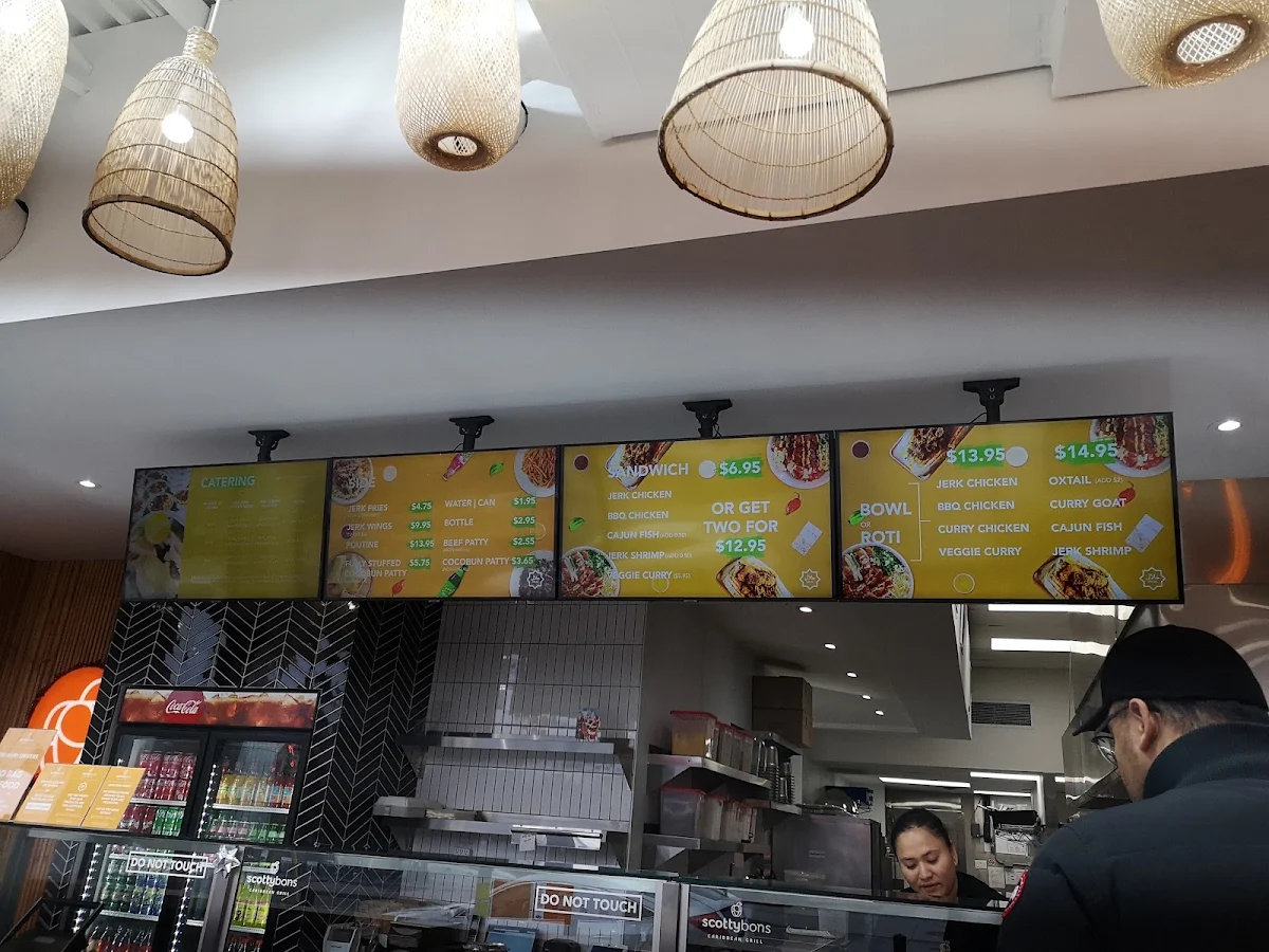 Menu, Scotty Bons Caribbean Grill (Rogers Rd)