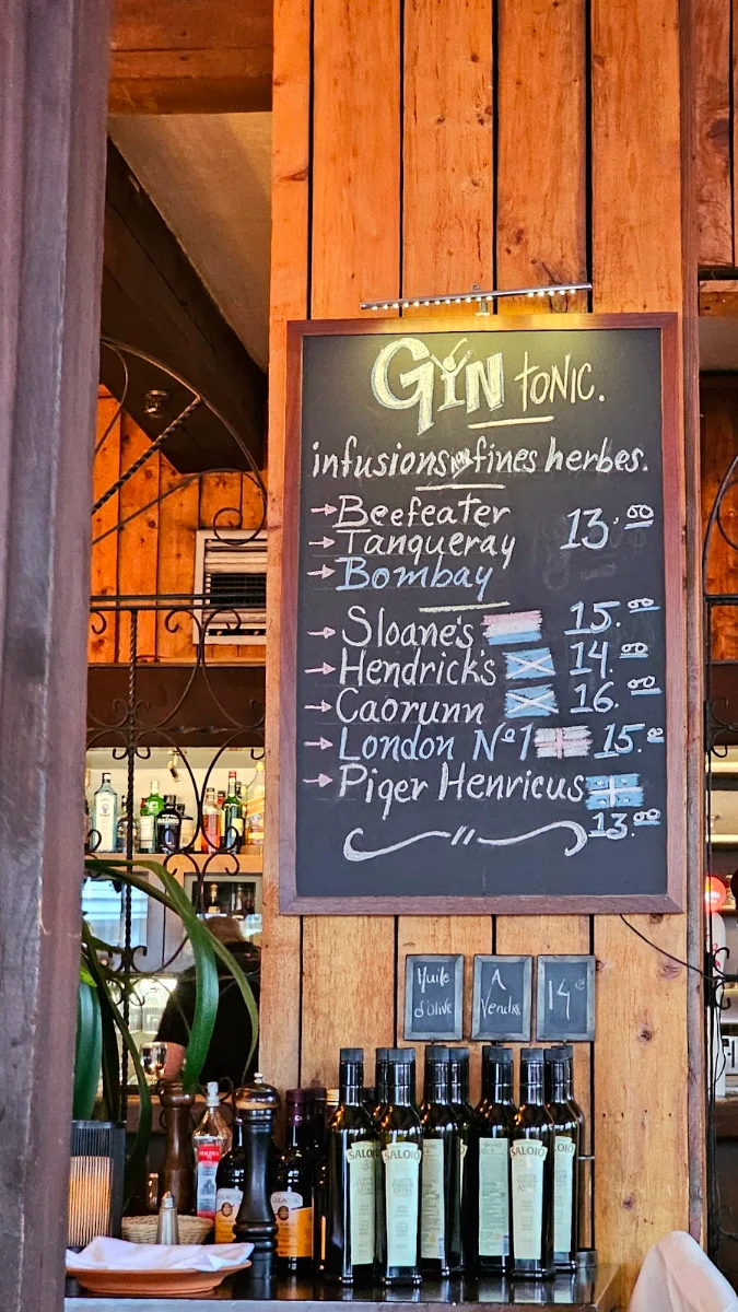 Menu, La Sauvagine
