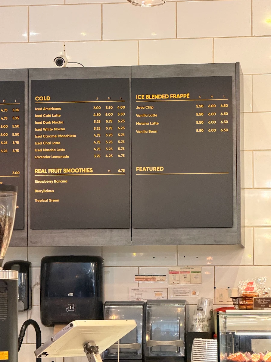 Menu, Breka Bakery & Café - Davie