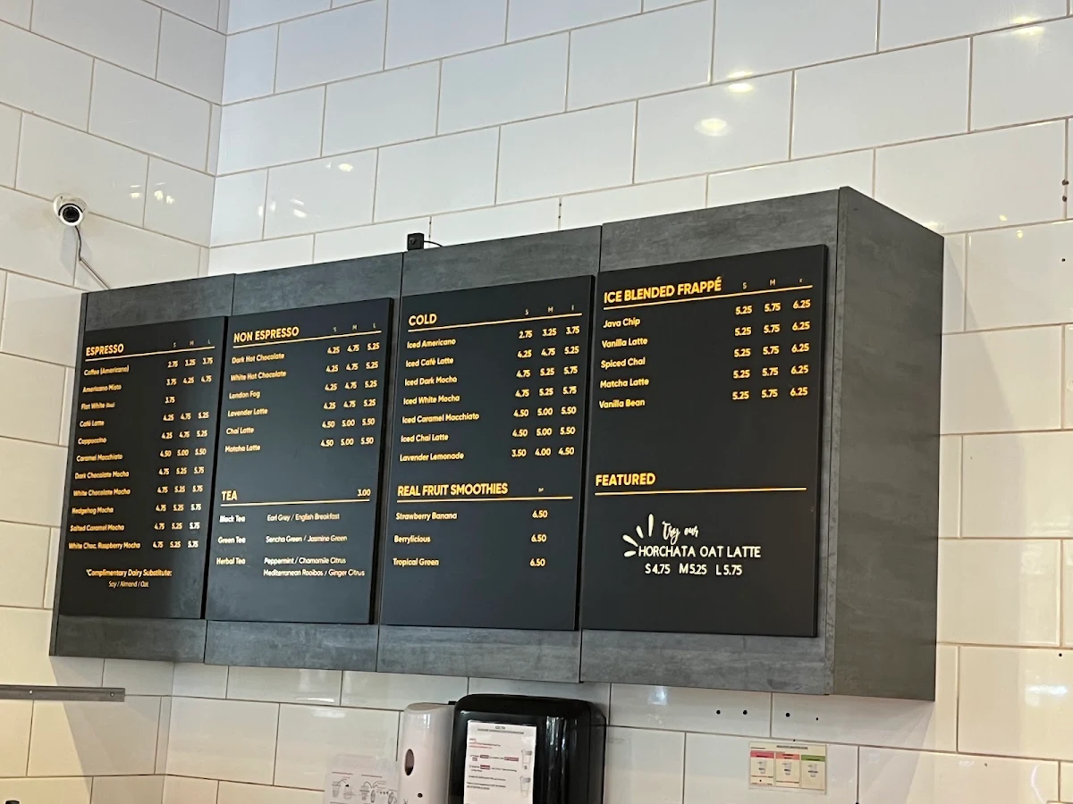 Menu, Breka Bakery & Café - Davie