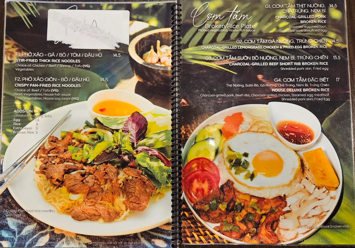 Menu photo 1