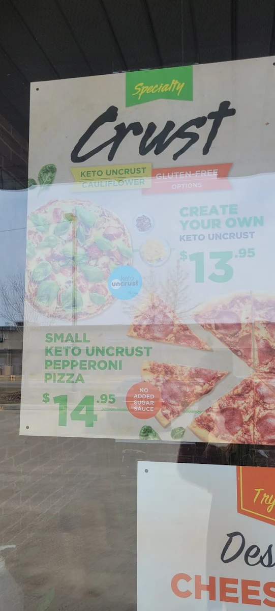 Menu, Red Swan Pizza