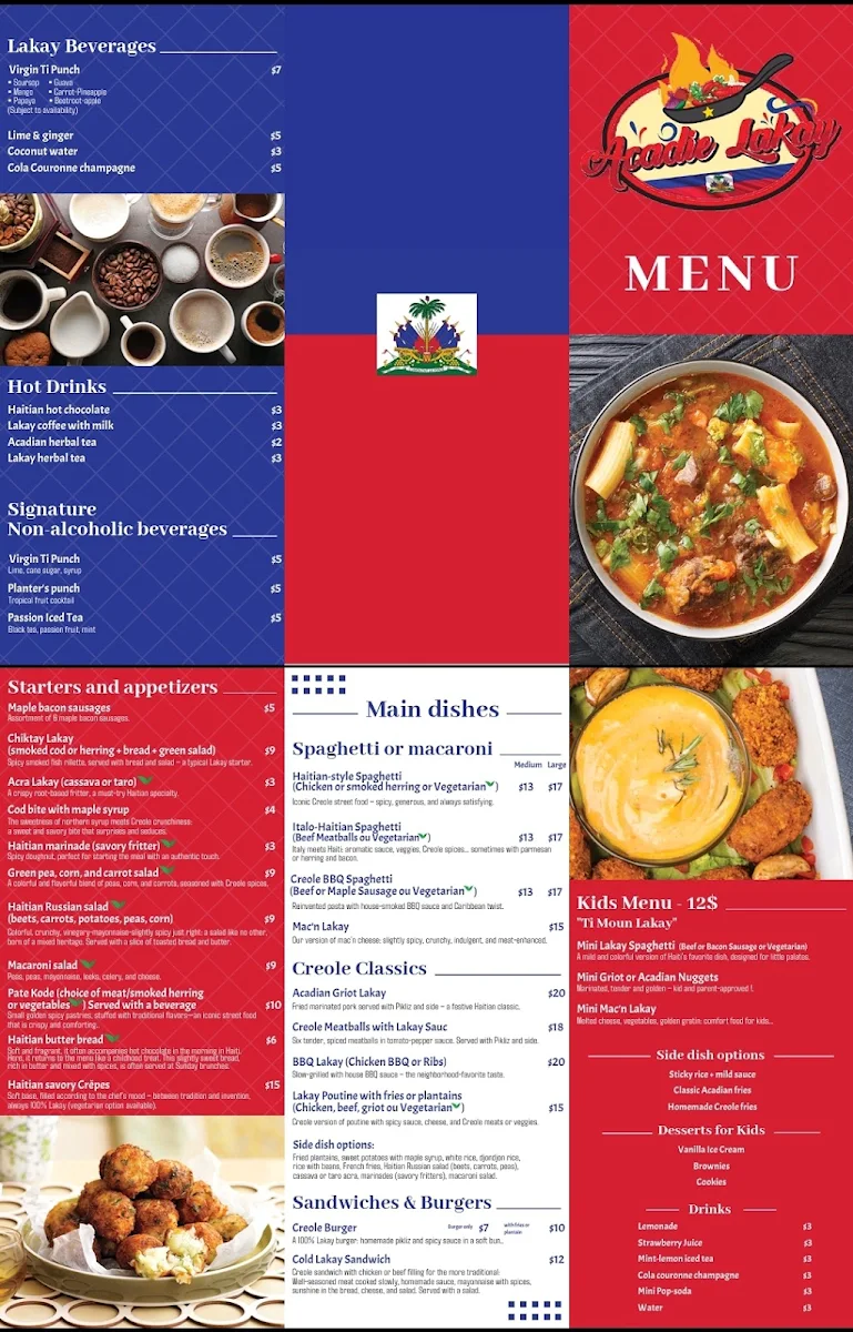 Menu photo 1