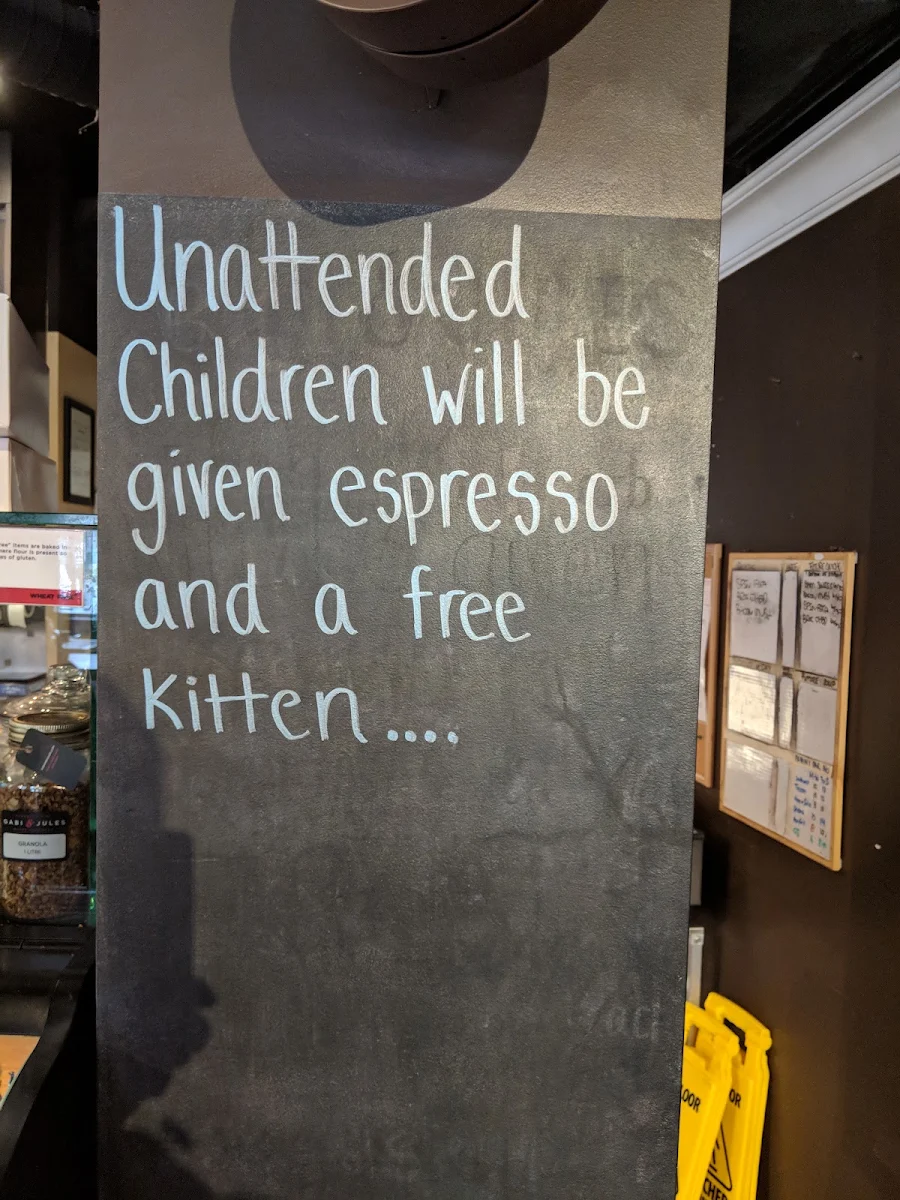 Menu, Caffè Divano