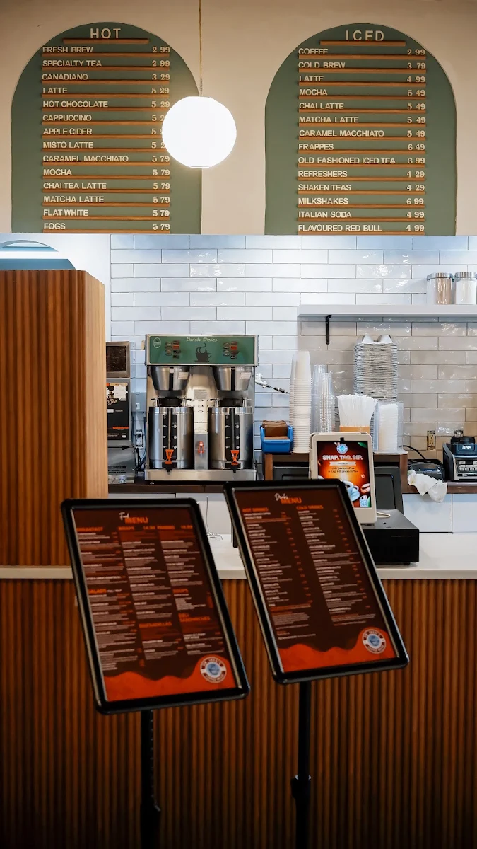 Menu, Dr. Java's Coffee House