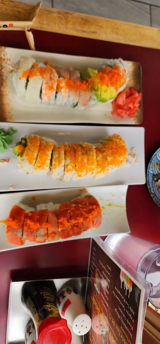 Menu, Wasabi Sushi Wonton House