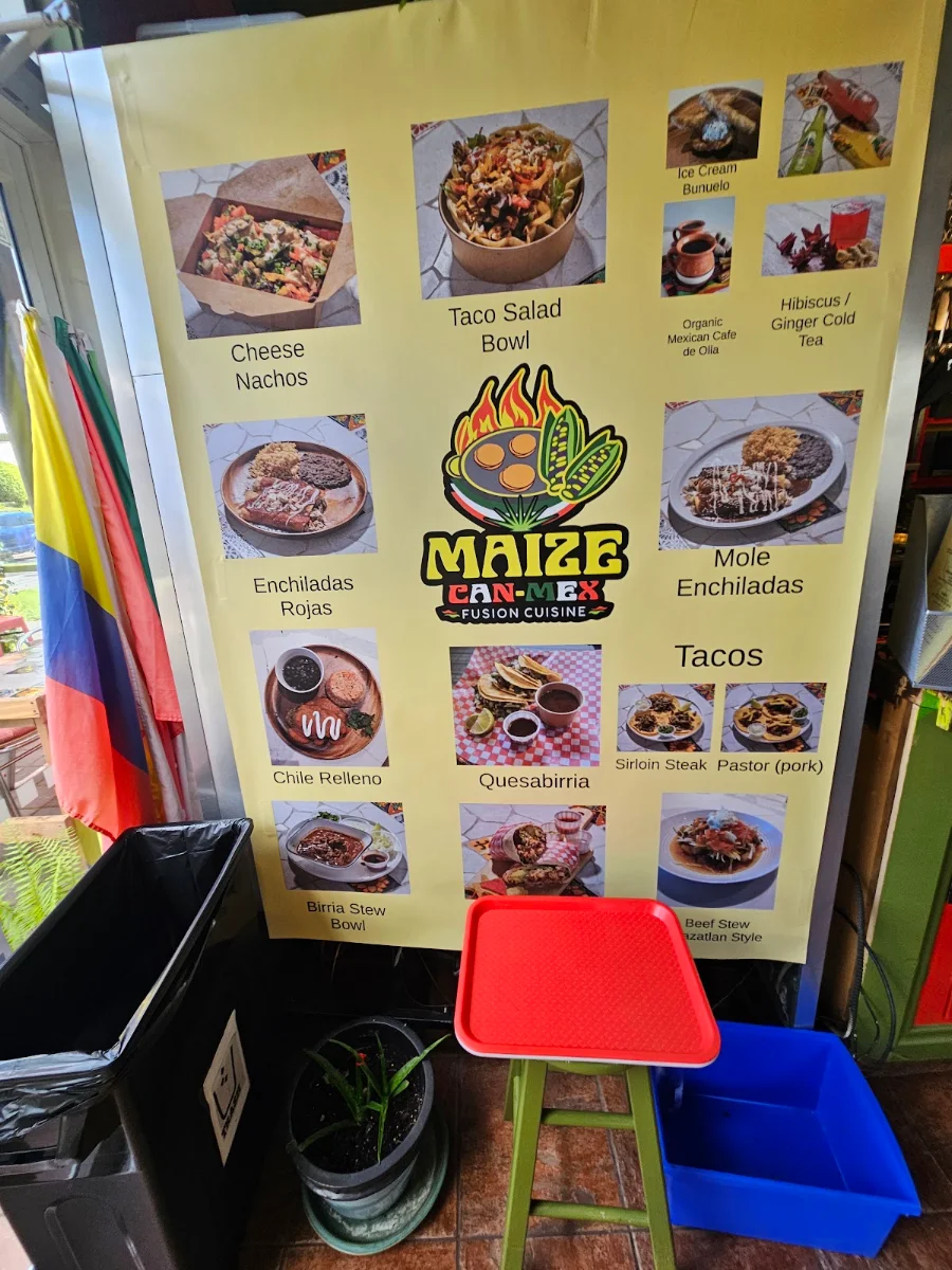 Menu, The New Mexican Village Fusión Cuisine