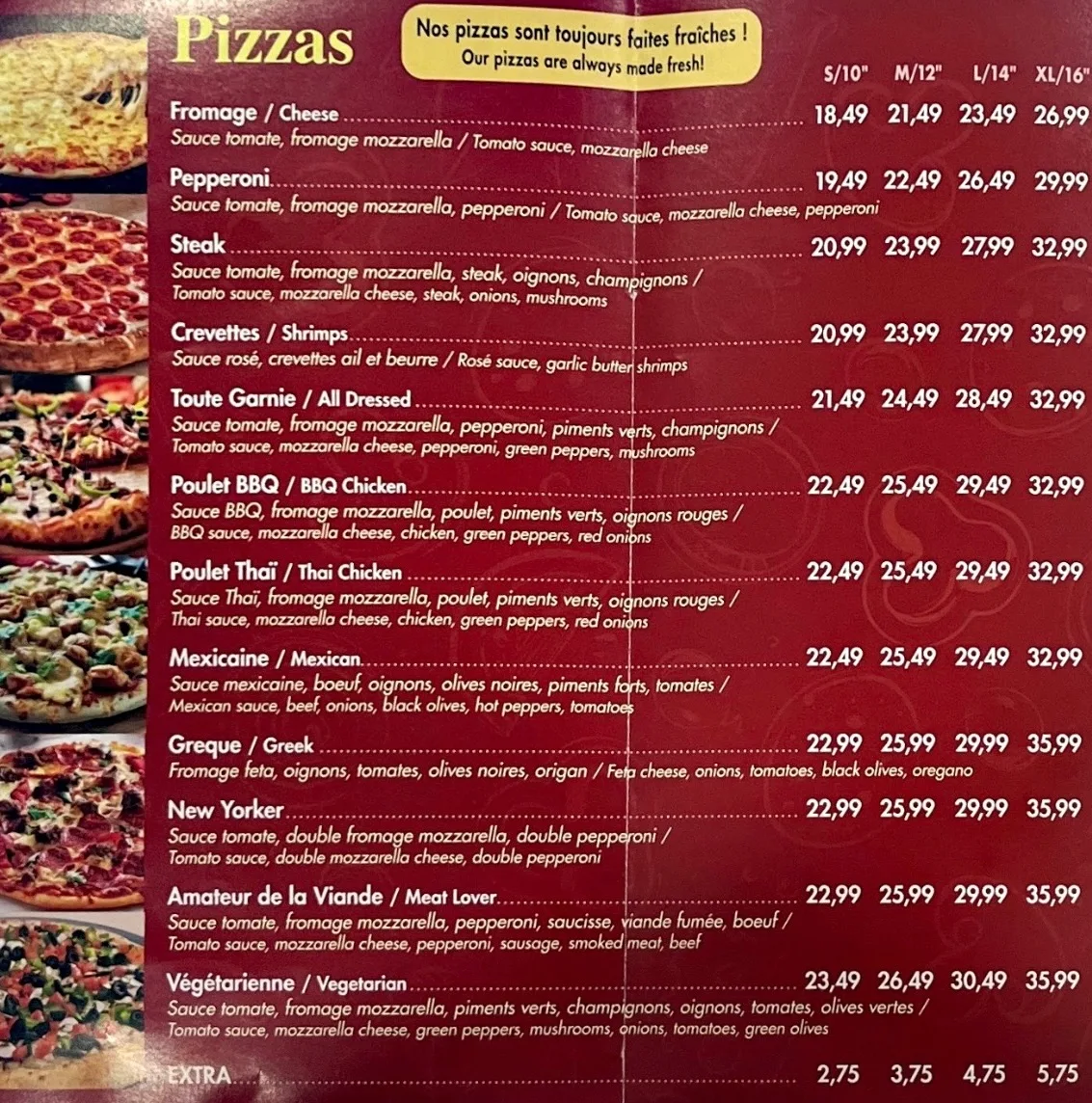 Menu photo 1