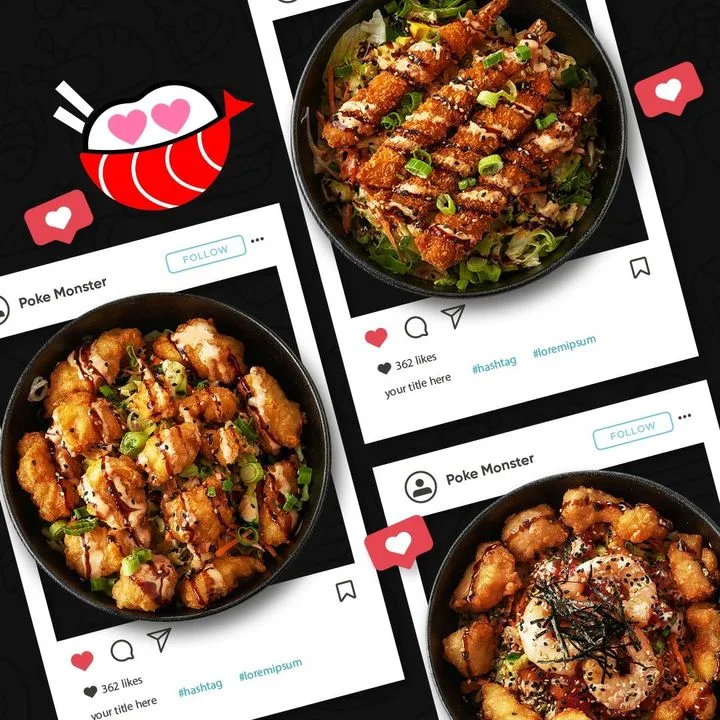 Menu, Poke Monster (Boul St-Charles)