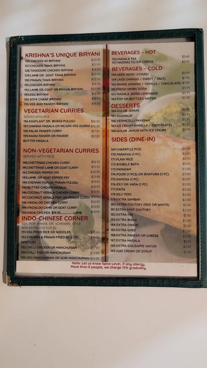 Menu photo 1