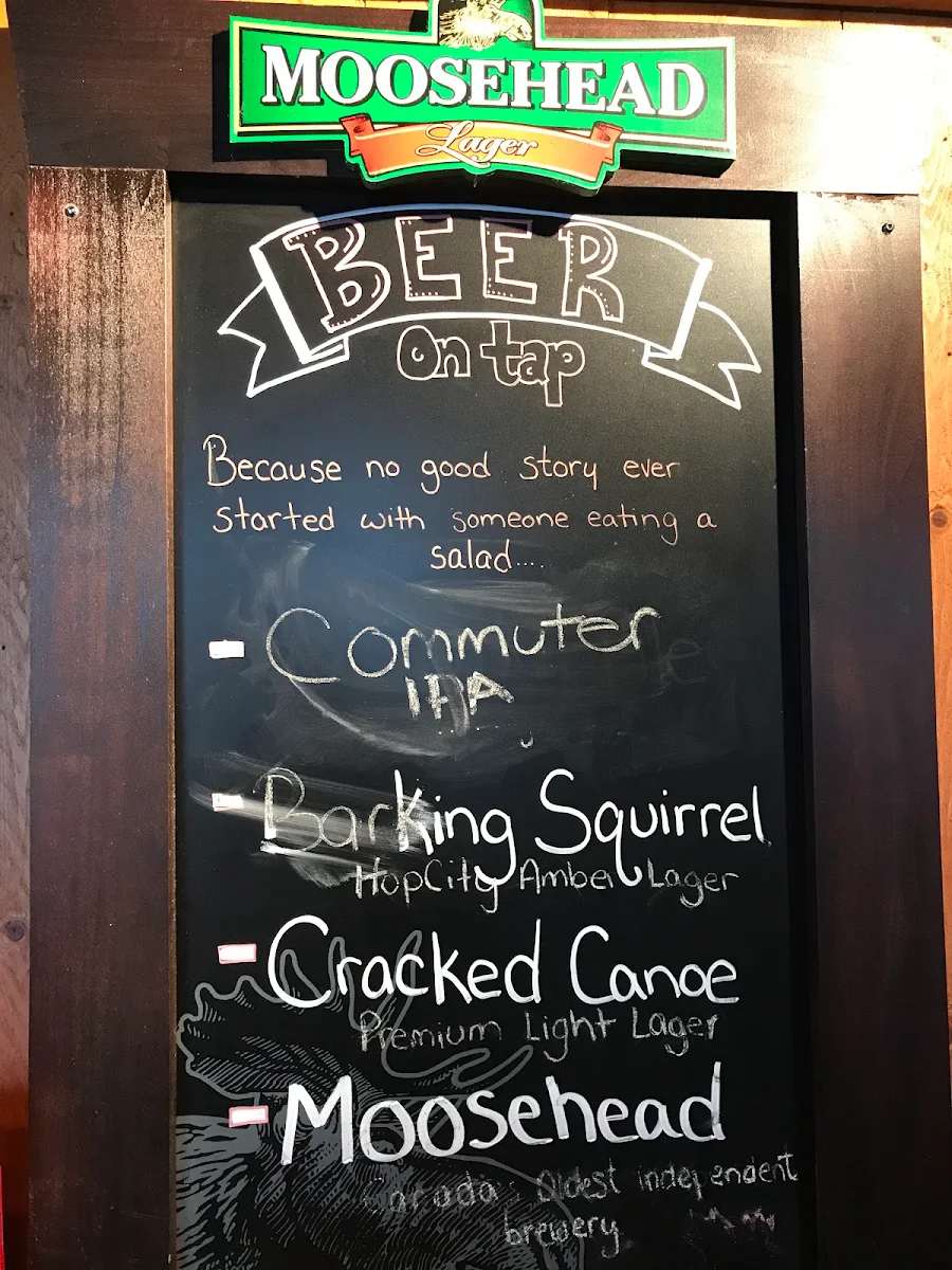 Menu, The WORKS Craft Burgers & Beer