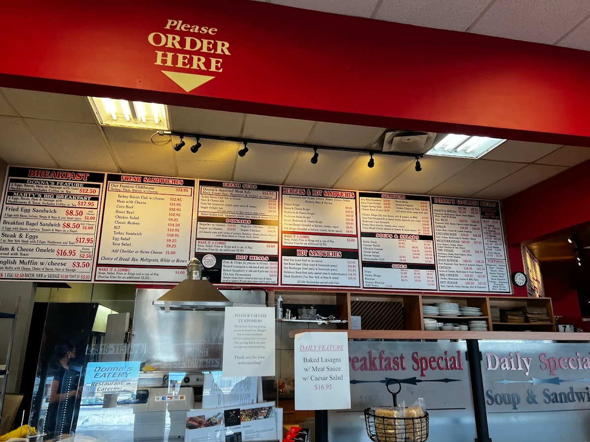 Vibe, Donna's Eatery