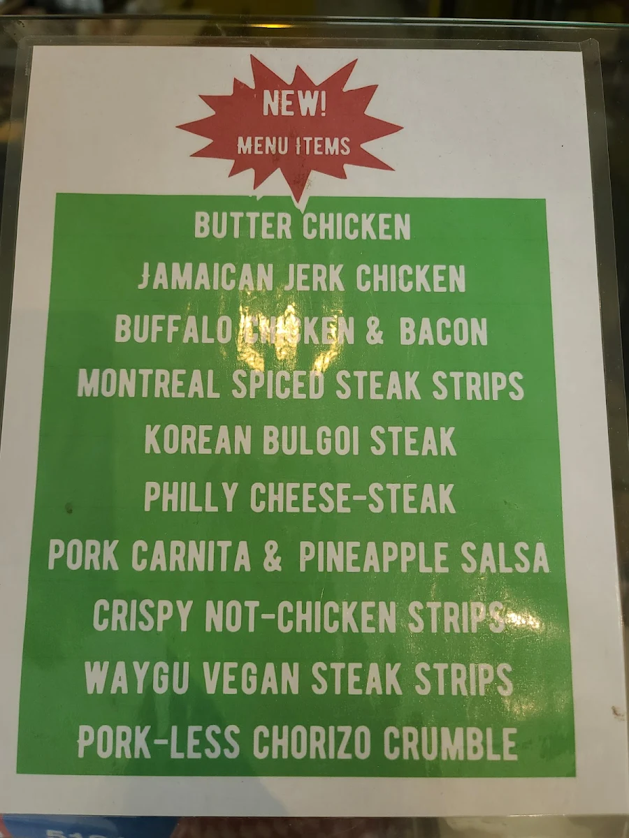 Menu, Habaneros Modern Taco Bar