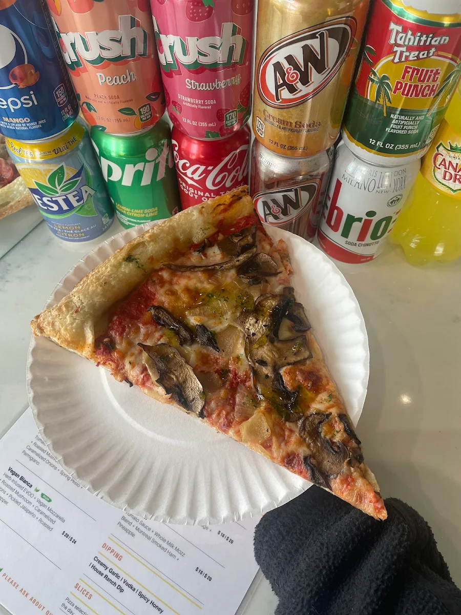 Menu, Acute Pizzeria