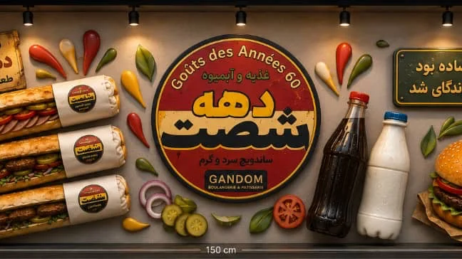 Menu, Dahe 60 - Années 60 - دهه ۶۰