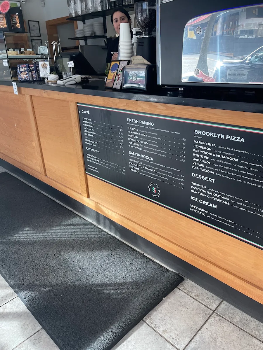 Menu, Caffè Soccavo