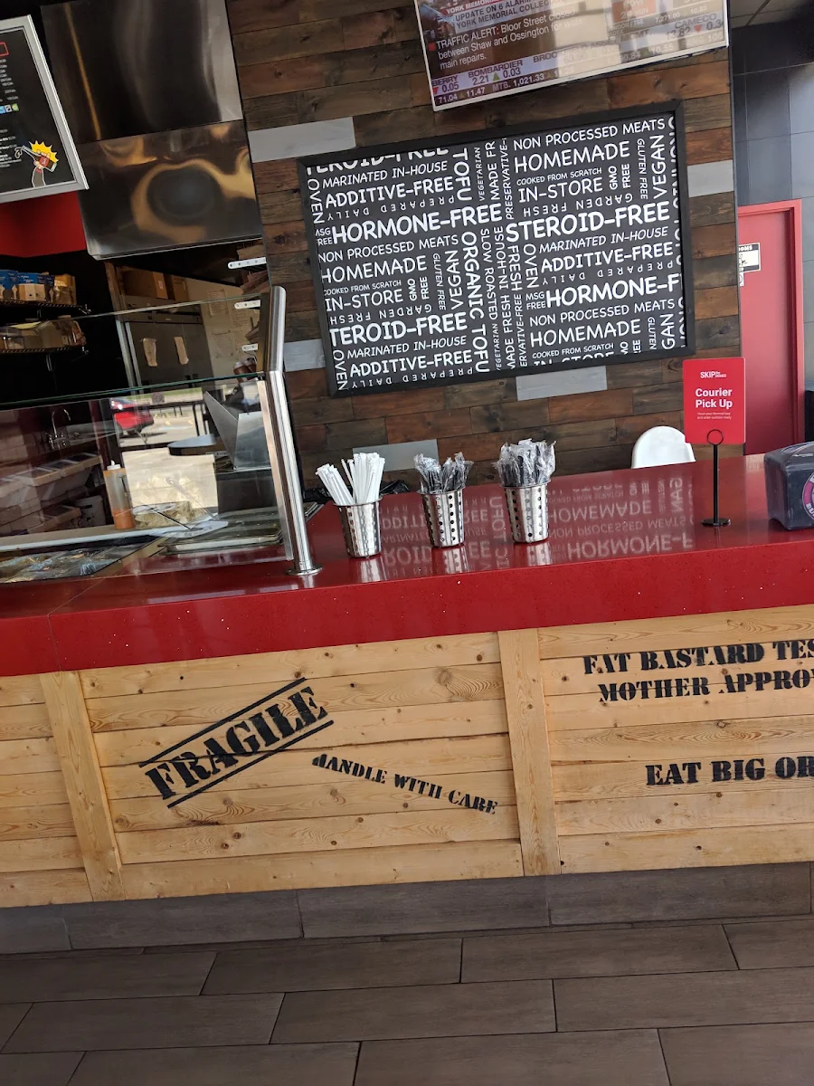 Menu, Fat Bastard Burrito