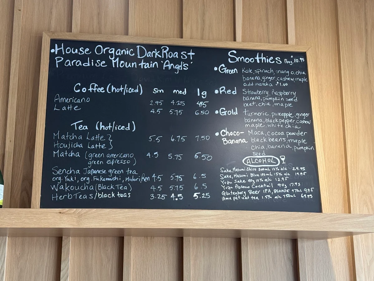 Menu, WholeLifeGo