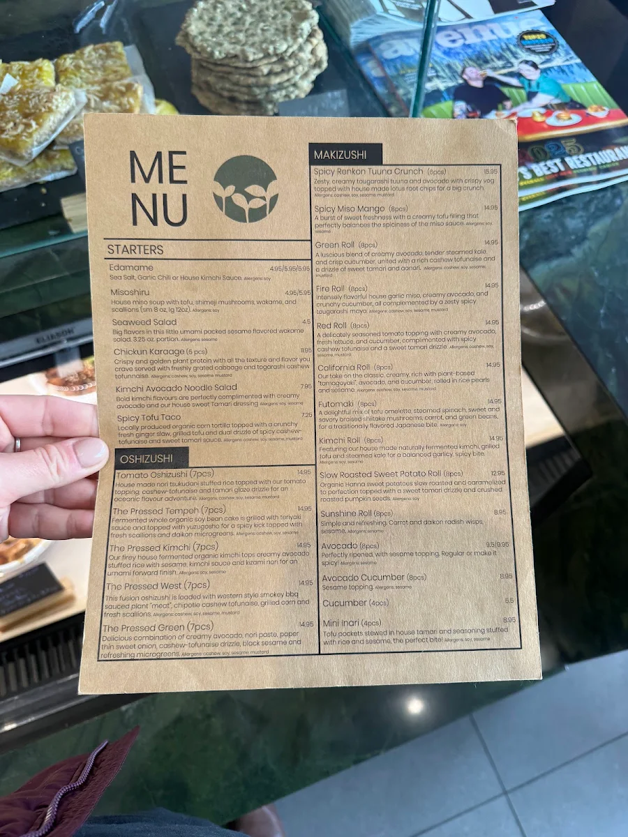 Menu, WholeLifeGo