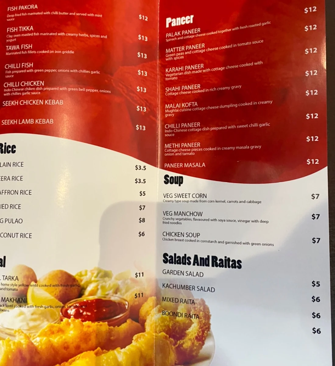 Menu, Lovely Sweet House