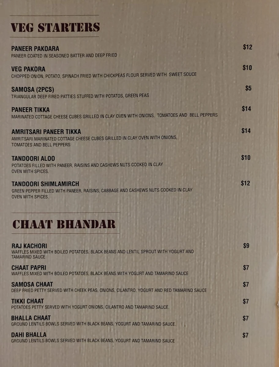 Menu, Lovely Sweet House