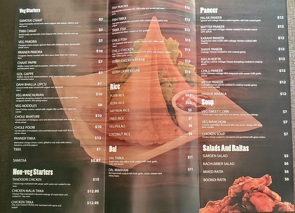 Menu, Lovely Sweet House