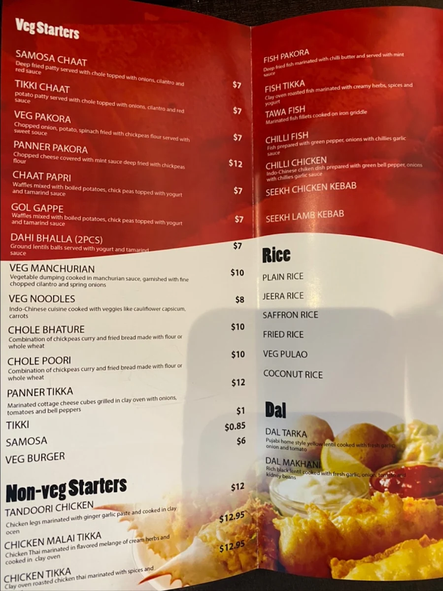 Menu, Lovely Sweet House