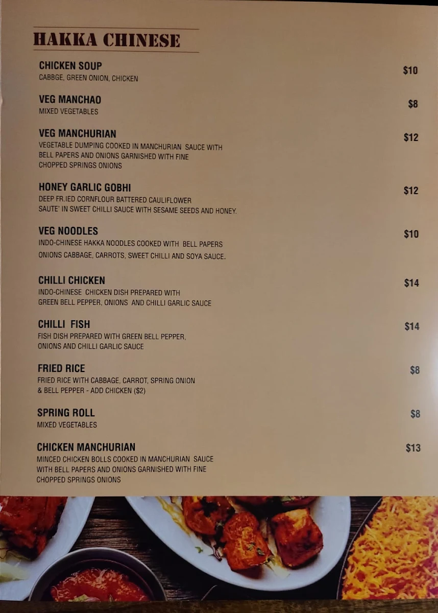 Menu, Lovely Sweet House