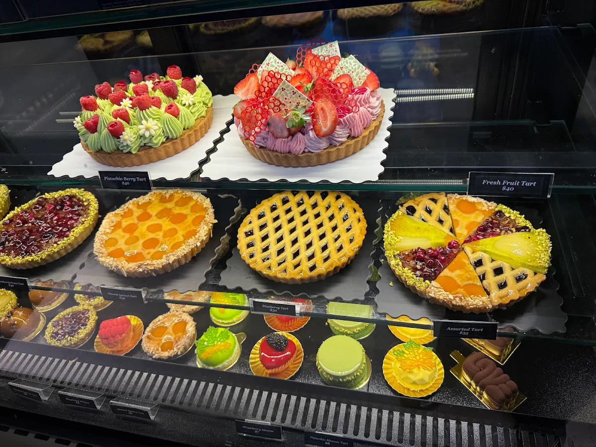 Menu, Jozef's Pastry Boutique