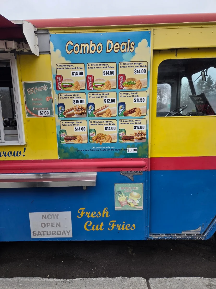 Menu, Long's Patate